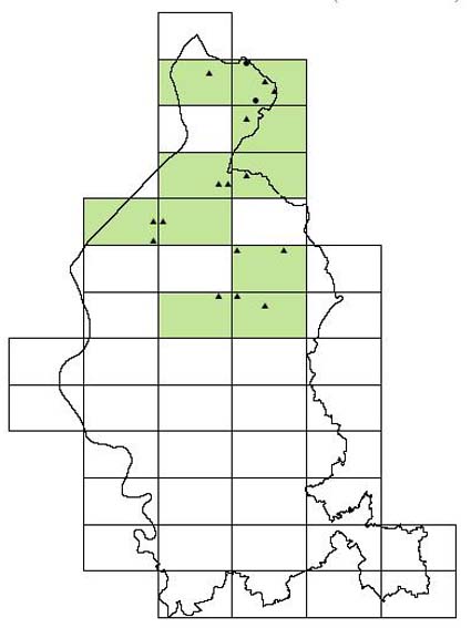 distribuzione del Picchio nero, Dryocopus martius
