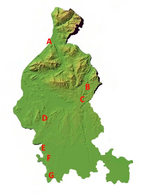 Figura 3: aree con presenza di coppie territoriali