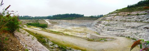 Figura 9: area D, ex-cava di Ternate. Foto di Enrico Giussani